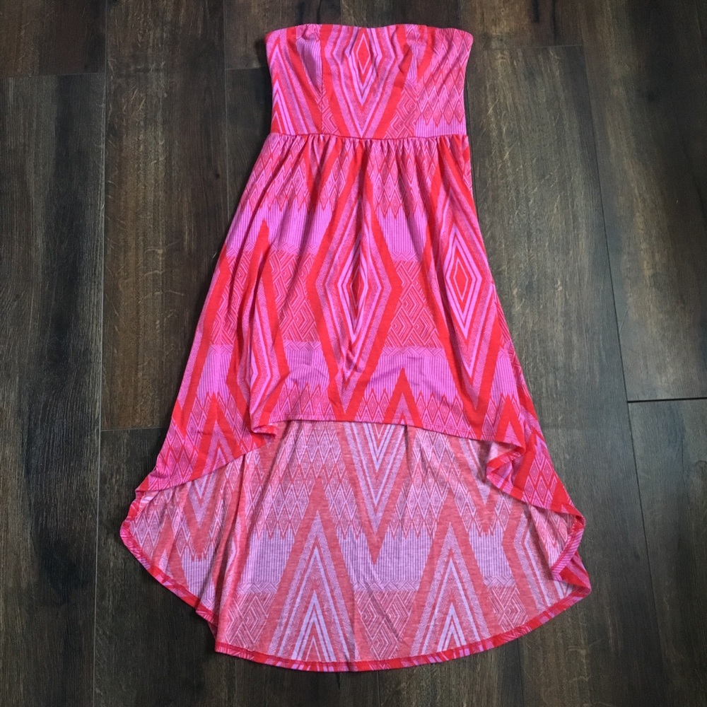 Strapless beachy dress!
